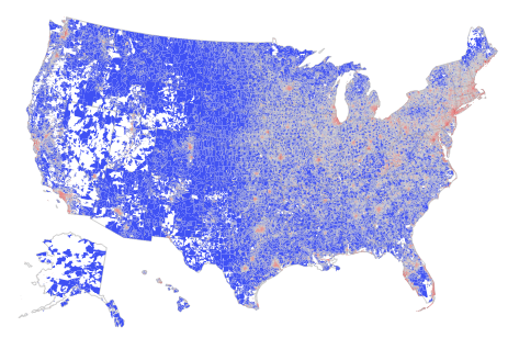 Count Of Zip Codes In Usa