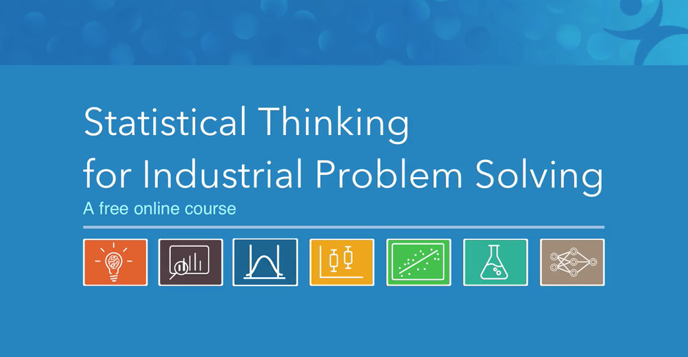 Announcing new online course Statistical Thinking for Industrial