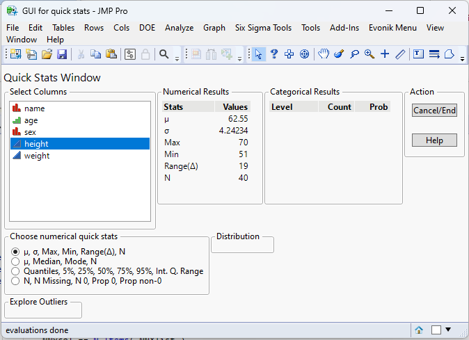 Solved: How to update distribution graph and explore outlier platform ...