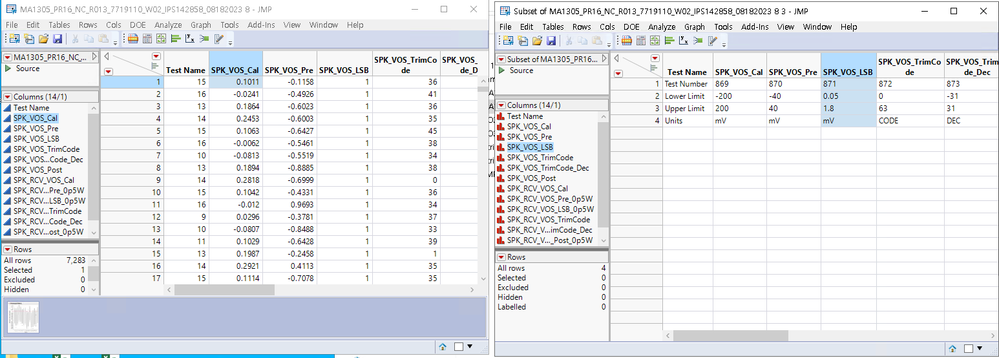 How do I make scattorplot Matrix with multiple cloumns I select? - JMP ...