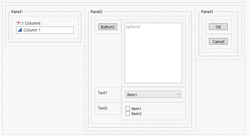 Solved: Re: Create GUI using Application Builder - JMP User Community