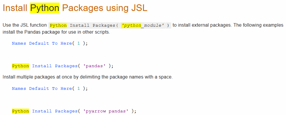 Solved: Installing python packages in JMP 19 - JMP User Community