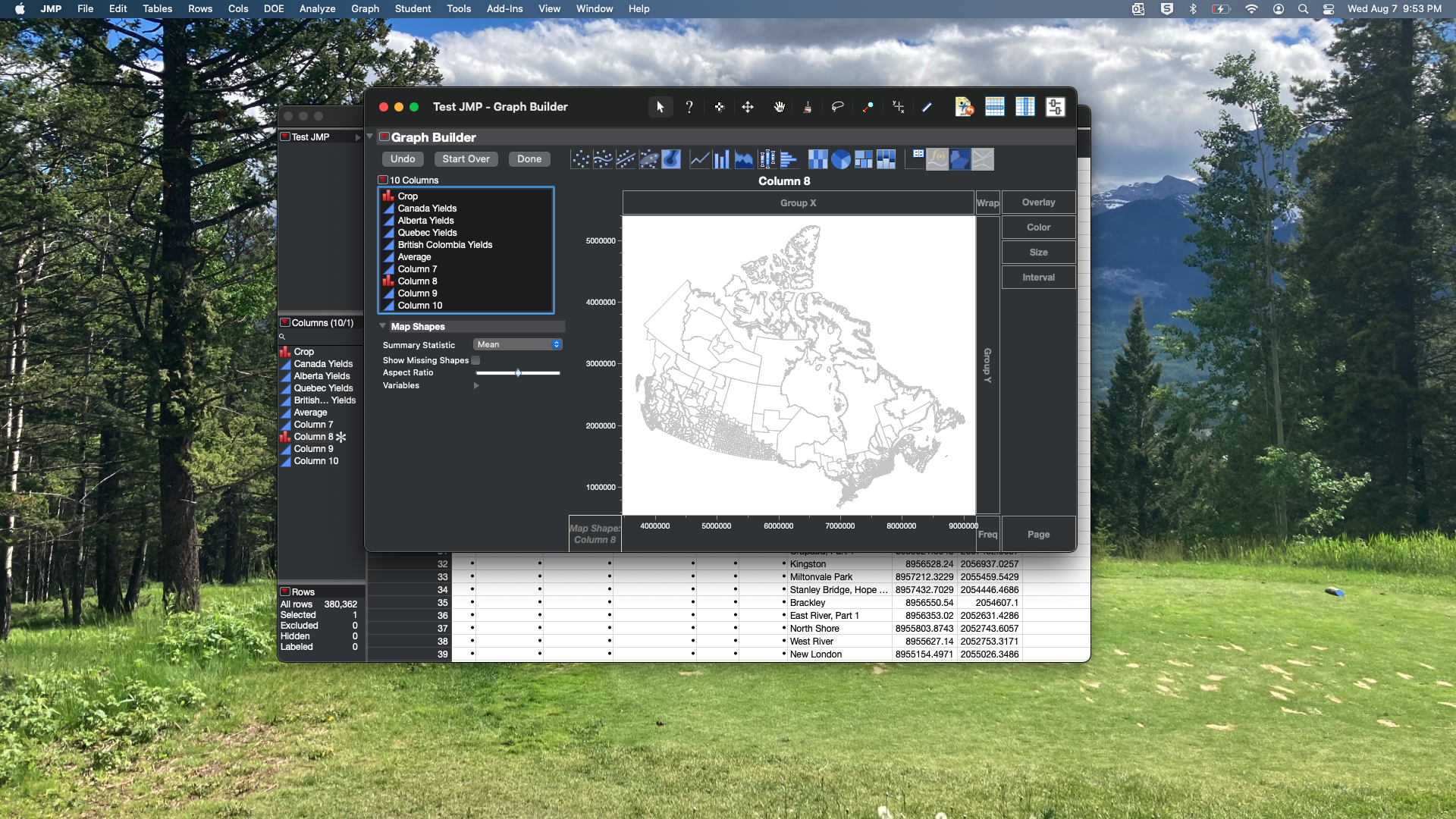 How can I get background maps on shapefiles? - JMP User Community