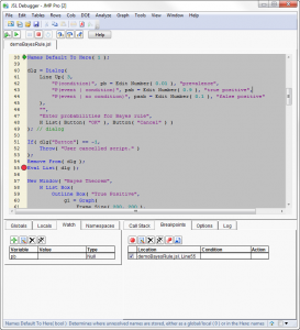 JMP 10 Debugger (Windows)