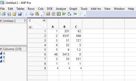 Solved: plot two variables in one axes using fit Y by X - JMP User ...