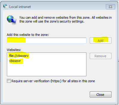 Add the server