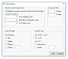 CSV options