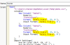 High lighting the two date formats