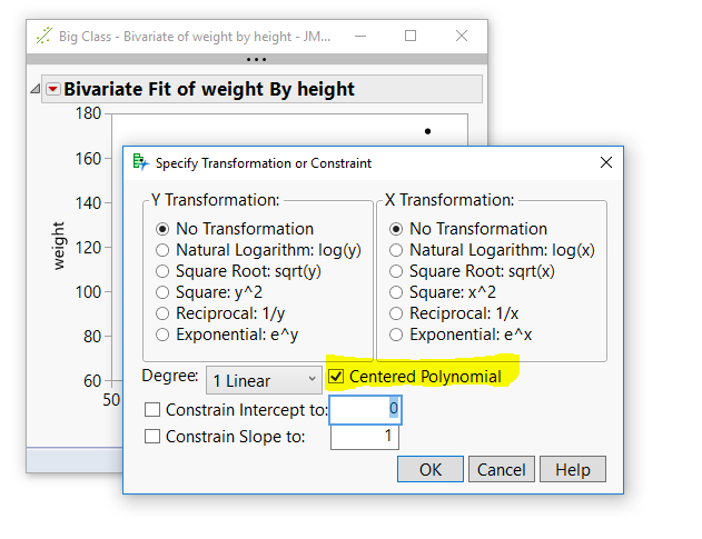 Uncheck to get the simpler looking form of the equation