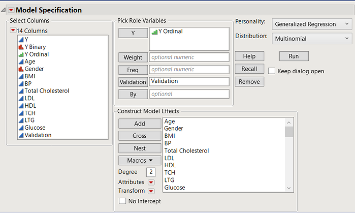 Launching the Multinomial in Genreg