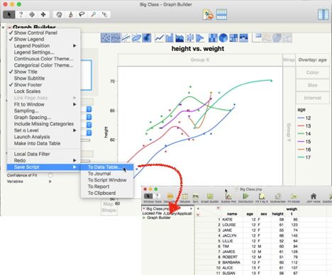 Save Script to Data Table