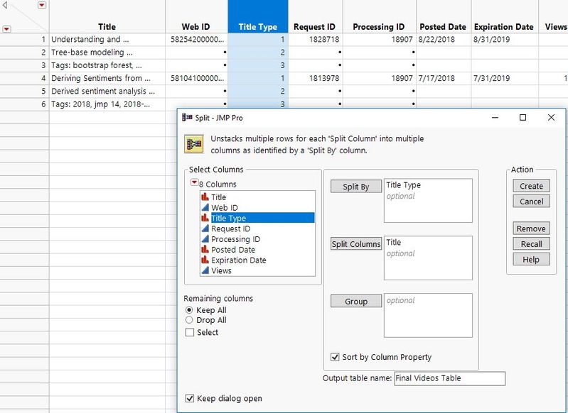 Capture.JPG Figure 3: Splitting Title Column into 3 columns by Title Type