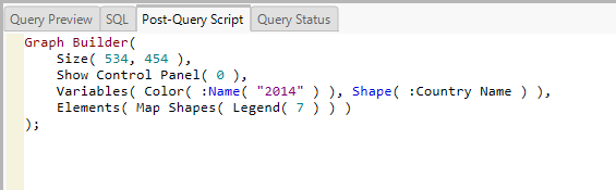Post-Query Script
