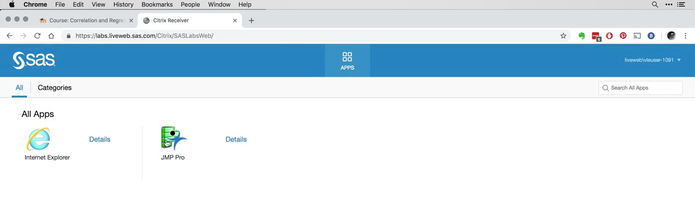 Screen Shot 2018-10-16 at 09.48.02.png Access to JMP Pro in the cloud is provided with the course.