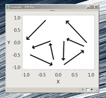 The script uses Mouse Trap to position the arrows