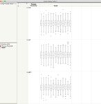 Process Parameters in data table