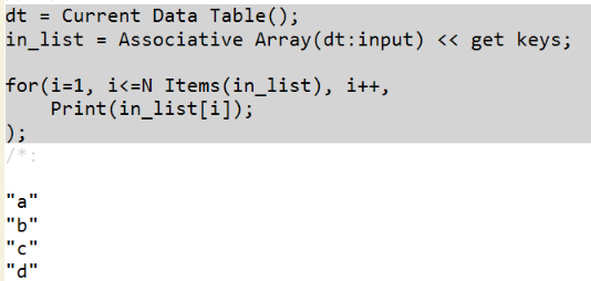 Solved: Running a script multiple times with different inputs. - JMP ...