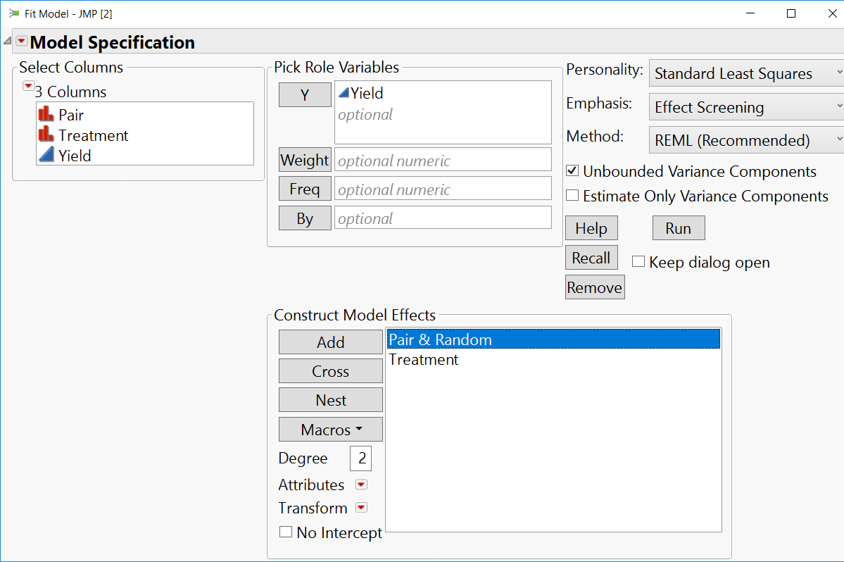 Paired T Test Jmp User Community