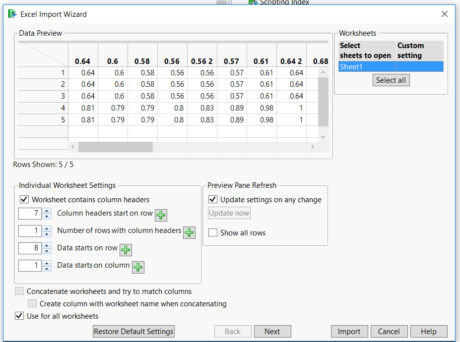 sorting multiple worksheets in an excel spreadsheet jmp user community