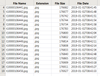 Columns include filter values