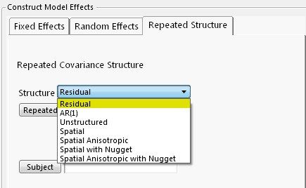 Fit Model: Repeated Structures