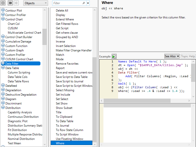Jmp Script Select Where Contains – VCUPC