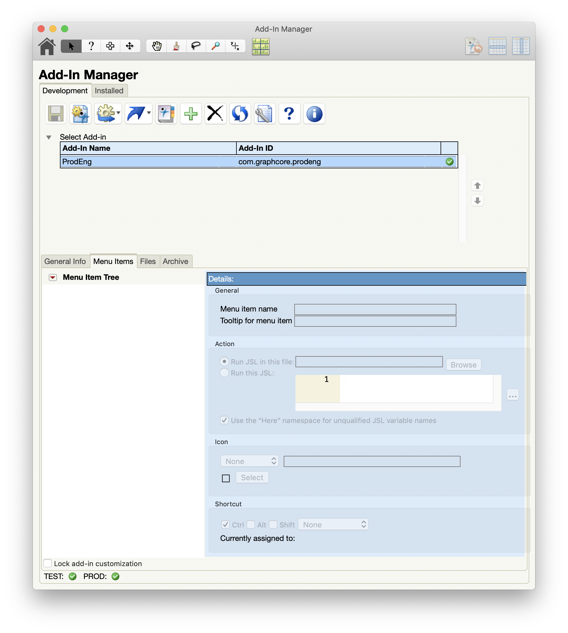 AddIn Manager JMP User Community