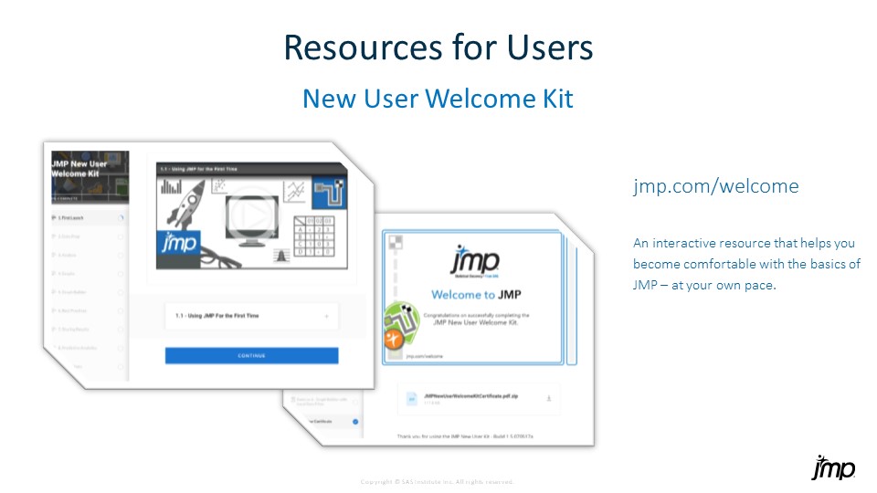 Resources for JMP Users - JMP User Community