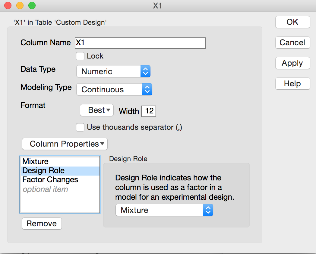 Solved Save all settings from custom doe design and design report