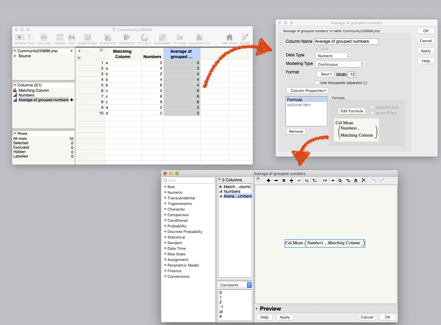 Solved Iterate through rows and select matching rows script then