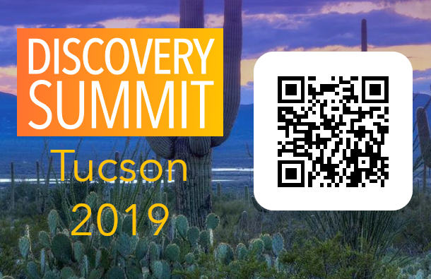 QR Code for Discovery Summit Tucson 2019