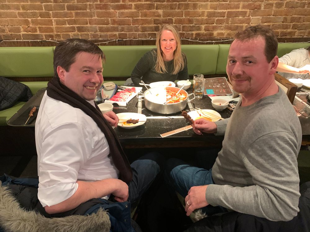 Your New York JMP Account Team: (from right to left) Brendan Leary, Tracey Bailey, & Mike Anderson