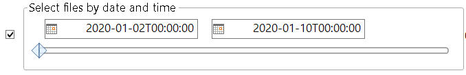 <<CreateWindow with pre-populated date range