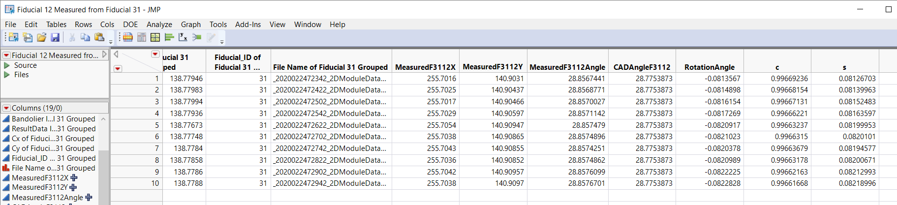 Solved: For loop for measurement system analysis - JMP User Community