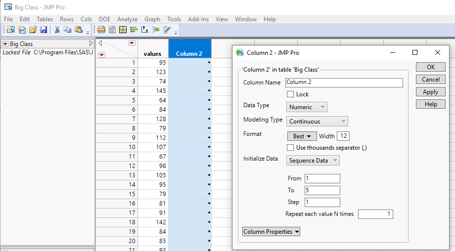 Solved Help with transposing data from 1 column across a few