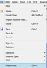 File-->Preferences