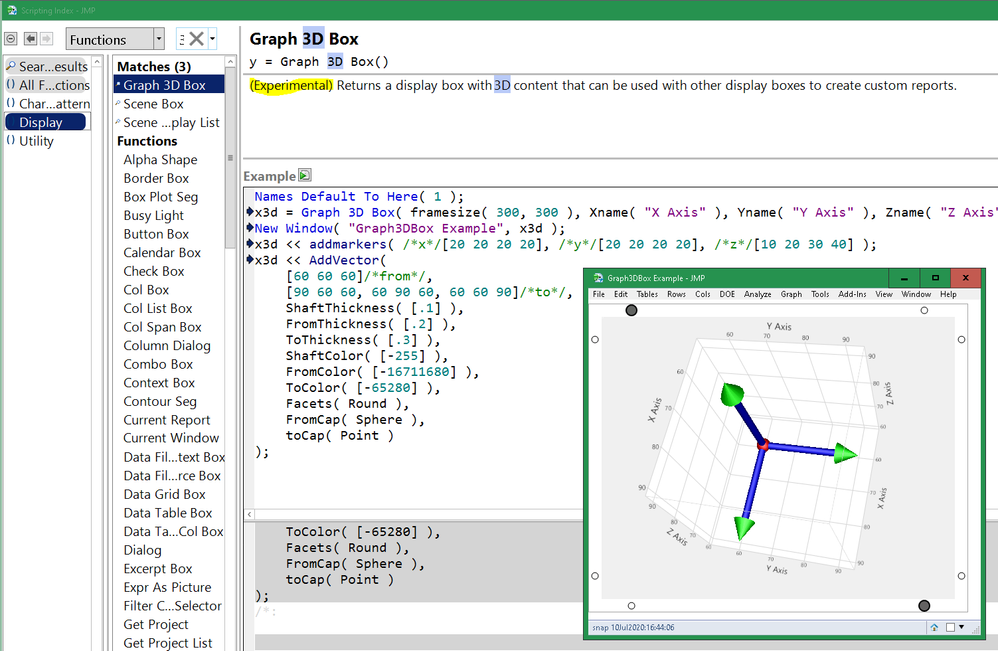 Graph3DBox in scripting index