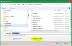 Checkbox on save as dialog only appears for some extensions