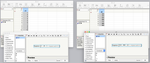 Two data tables, one column each, Sequence() formula