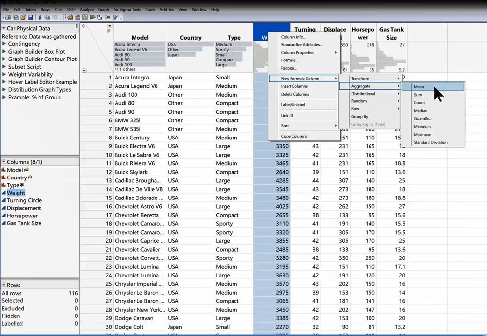 How can I create a column with values aggregated by variable type ...