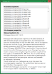 FileSnapper dialog