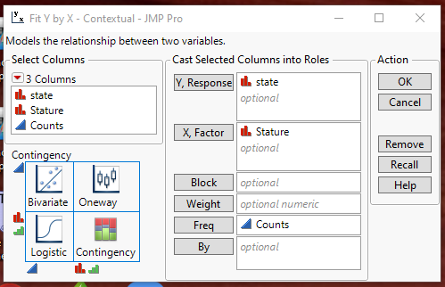 Solved How Do I Do A Two Sample Proportion Hypothesis Test Jmp User Community