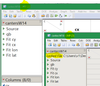 Several copies of JMP open, same table in two copies, one of them is locked out by the other.