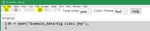 Press the #clock icon first