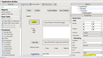 selecting an object shows properties