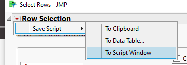 Solved: How To Use JSL "select Where" Function To Select Data And ...