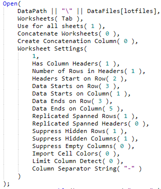 Solved import csv with two rows as header JMP User Community