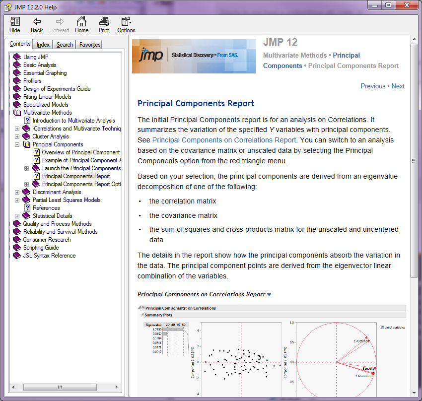 how do i interpret PCA summary plots - JMP User Community