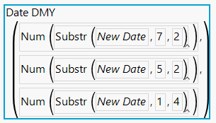 How to convert a numeric column to a date column correctly? - JMP User ...