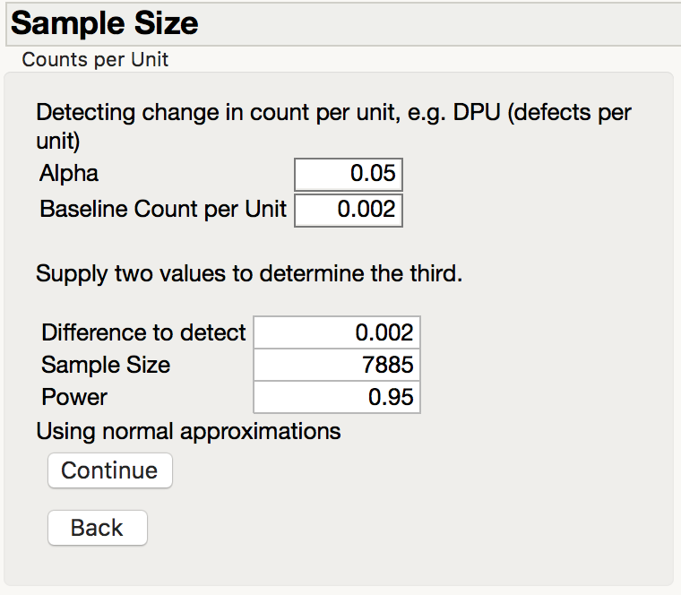 Solved Minimum sample size question JMP User Community